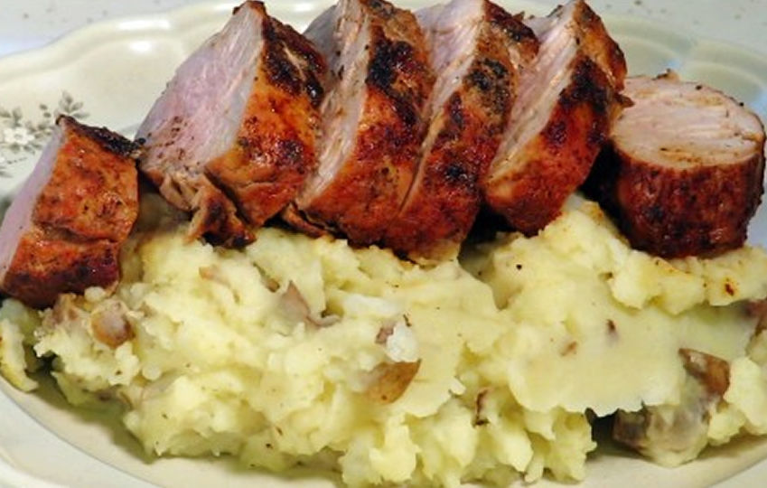 roast-pork-with-mashed